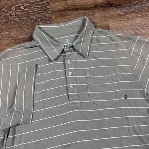 Free‎ Fly Shirt Mens Medium Gray Polo Performance Bamboo Blend Stretch Golf